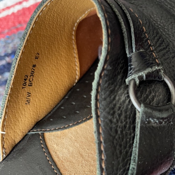 B.o.c. Black leather clogs with silver detail 10 - Picture 3 of 4